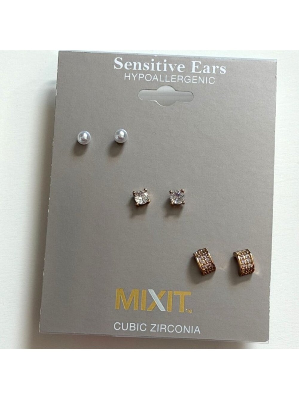 Mixit Women's Hypoallergenic Earring Set-NEW